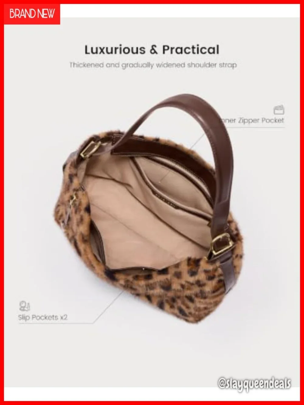 Faux Leather Hobo Bag Tote Handbag for Women